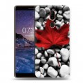 Дизайнерский пластиковый чехол для Nokia 7 Plus флаг Канады