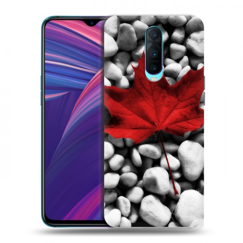 Дизайнерский пластиковый чехол для OPPO RX17 Pro флаг Канады