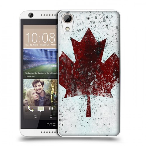 Дизайнерский силиконовый чехол для HTC Desire 626 флаг Канады