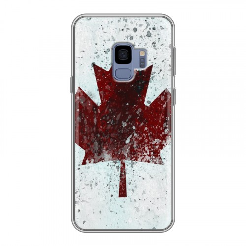Дизайнерский пластиковый чехол для Samsung Galaxy S9 флаг Канады
