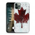Дизайнерский пластиковый чехол для Iphone 11 Pro флаг Канады