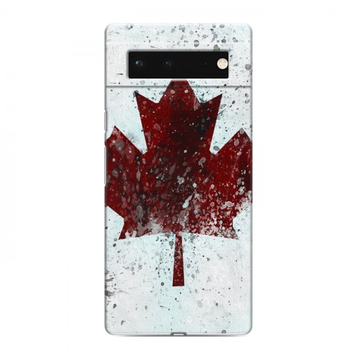 Дизайнерский силиконовый чехол для Google Pixel 6 флаг Канады