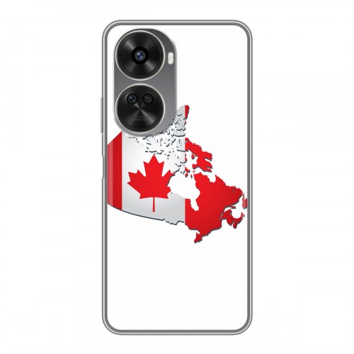 Дизайнерский силиконовый чехол для Huawei Nova 11 SE Флаг Канады
