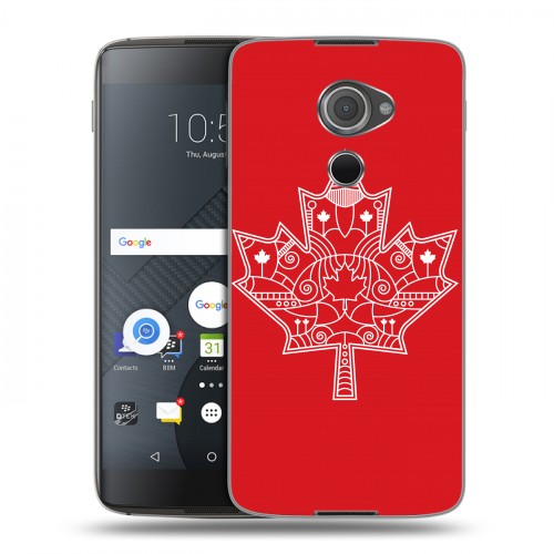 Дизайнерский пластиковый чехол для Blackberry DTEK60 Флаг Канады