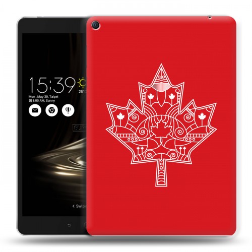 Дизайнерский силиконовый чехол для Asus ZenPad 3S 10 LTE Флаг Канады