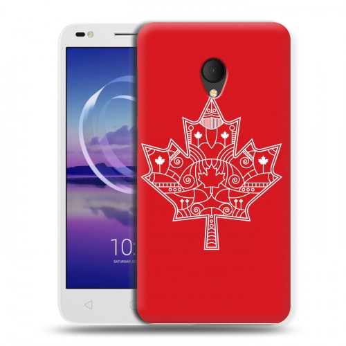 Дизайнерский силиконовый чехол для Alcatel U5 HD 5047d Флаг Канады