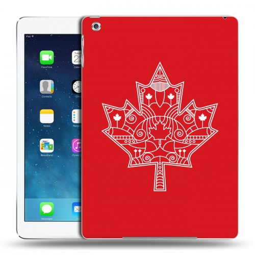 Дизайнерский силиконовый чехол для Ipad Air Флаг Канады