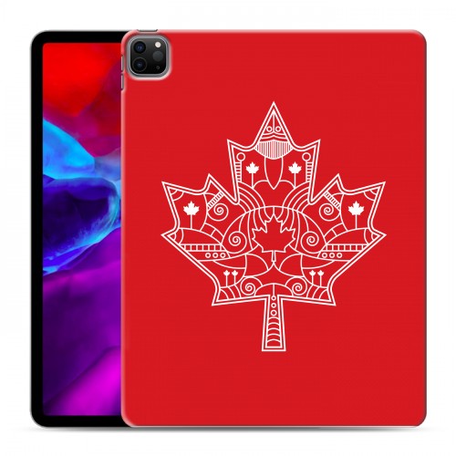 Дизайнерский пластиковый чехол для Ipad Pro 12.9 (2020) Флаг Канады
