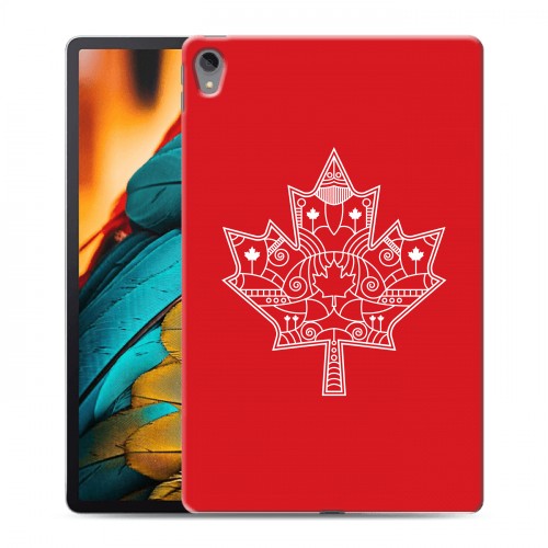 Дизайнерский силиконовый чехол для Lenovo Tab P11 Флаг Канады