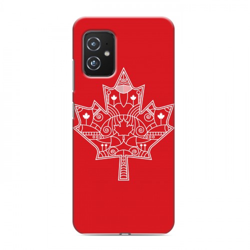 Дизайнерский силиконовый чехол для ASUS ZenFone 8 Флаг Канады