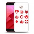 Дизайнерский пластиковый чехол для ASUS ZenFone 4 Selfie Pro Флаг Канады