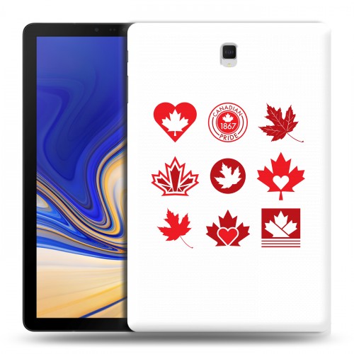 Дизайнерский силиконовый чехол для Samsung Galaxy Tab S4 Флаг Канады