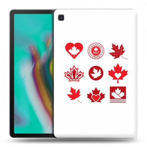 Дизайнерский силиконовый чехол для Samsung Galaxy Tab S5e Флаг Канады