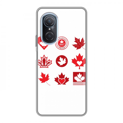 Дизайнерский силиконовый чехол для Huawei Nova 9 SE Флаг Канады