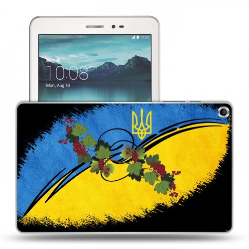 Дизайнерский силиконовый чехол для Huawei MediaPad T1 8.0 флаг Украины