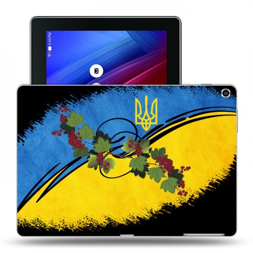 Дизайнерский силиконовый чехол для ASUS ZenPad 10 флаг Украины