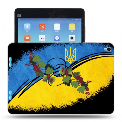 Дизайнерский силиконовый чехол для Xiaomi MiPad флаг Украины