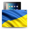 Дизайнерский силиконовый чехол для Lenovo Tab 4 10 флаг Украины