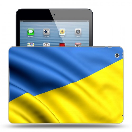 Дизайнерский силиконовый чехол для Ipad Mini флаг Украины