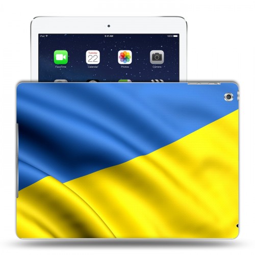 Дизайнерский силиконовый чехол для Ipad Air флаг Украины