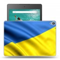 Дизайнерский пластиковый чехол для Google Nexus 9 флаг Украины
