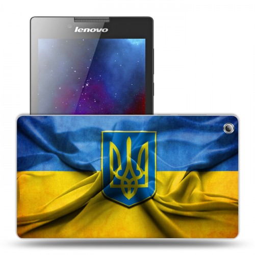 Дизайнерский силиконовый чехол для Lenovo Tab 3 8 флаг Украины