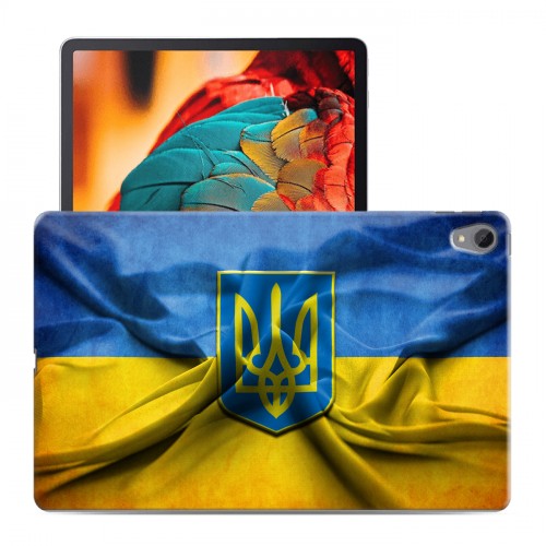 Дизайнерский силиконовый чехол для Lenovo Tab P11 флаг Украины