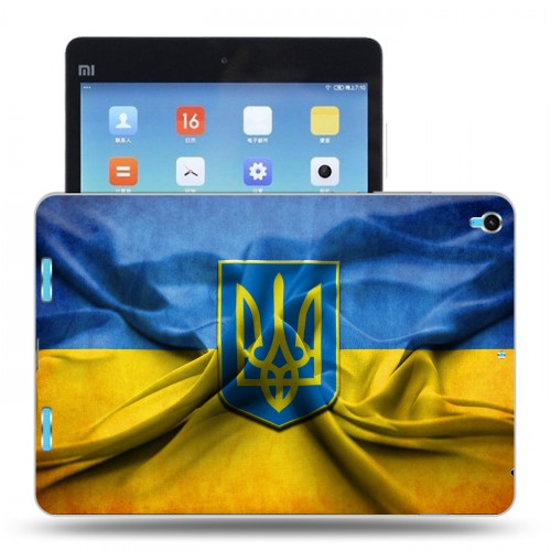 Дизайнерский силиконовый чехол для Xiaomi MiPad флаг Украины