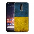 Дизайнерский силиконовый чехол для Nokia 3.2 флаг Украины