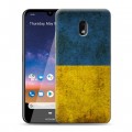 Дизайнерский силиконовый чехол для Nokia 2.2 флаг Украины