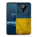 Дизайнерский пластиковый чехол для Nokia 5.3 флаг Украины