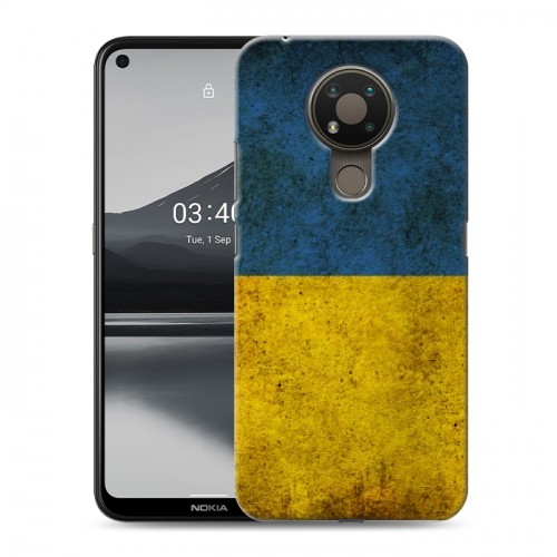 Дизайнерский силиконовый чехол для Nokia 3.4 флаг Украины