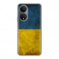 Дизайнерский силиконовый чехол для Huawei Honor X7 флаг Украины