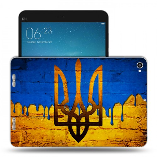 Дизайнерский силиконовый чехол для Xiaomi Mi Pad 2 флаг Украины