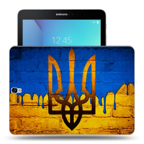 Дизайнерский силиконовый чехол для Samsung Galaxy Tab S3 флаг Украины