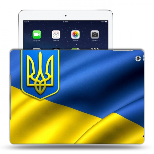 Дизайнерский силиконовый чехол для Ipad Air флаг Украины