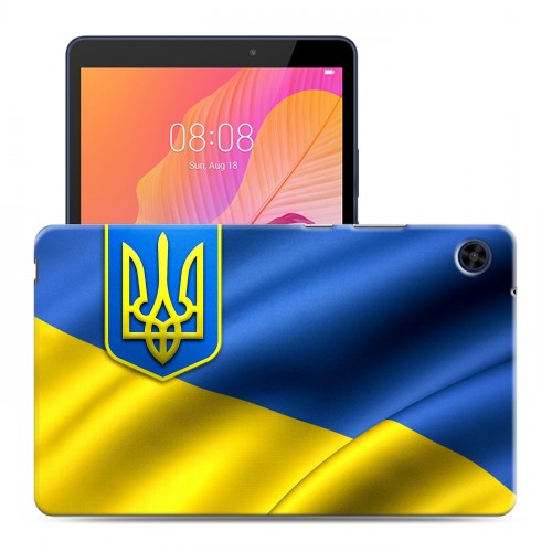 Дизайнерский силиконовый чехол для Huawei MatePad T8 флаг Украины