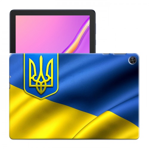 Дизайнерский силиконовый чехол для Huawei MatePad T10 флаг Украины