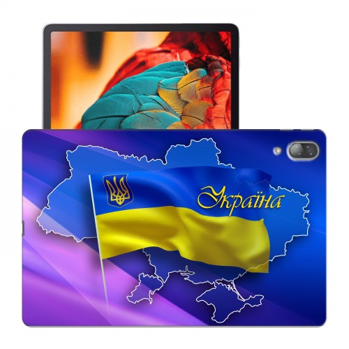 Дизайнерский силиконовый чехол для Lenovo Tab P11 Pro флаг Украины