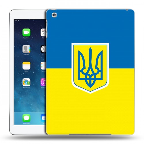 Дизайнерский пластиковый чехол для Ipad (2017) Флаг Украины