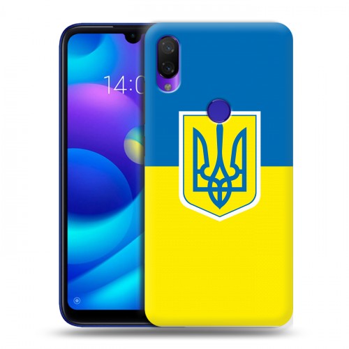 Дизайнерский пластиковый чехол для Xiaomi Mi Play Флаг Украины