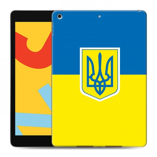 Дизайнерский силиконовый чехол для Ipad 10.2 (2019) Флаг Украины