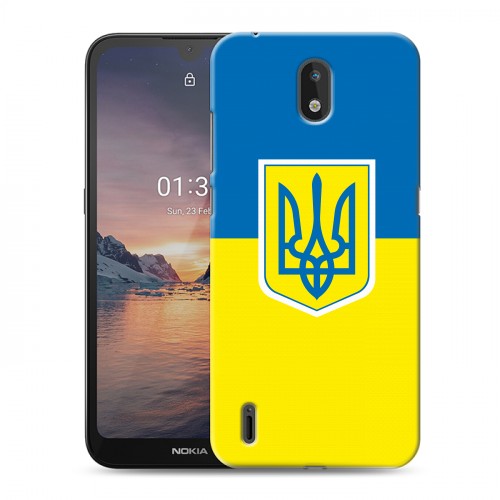 Дизайнерский силиконовый чехол для Nokia 1.3 Флаг Украины