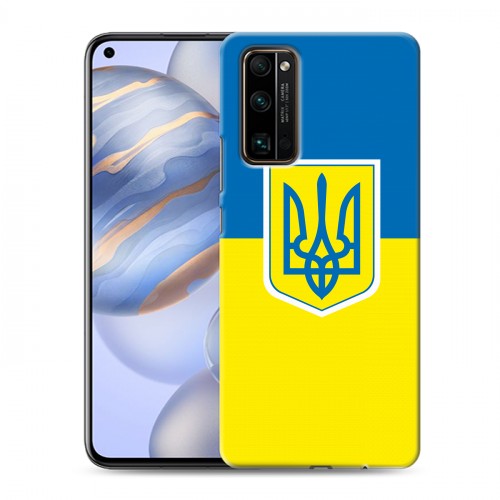 Дизайнерский пластиковый чехол для Huawei Honor 30 Флаг Украины