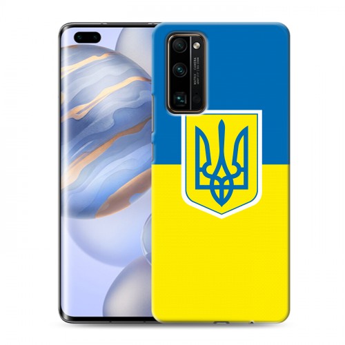 Дизайнерский силиконовый чехол для Huawei Honor 30 Pro Флаг Украины
