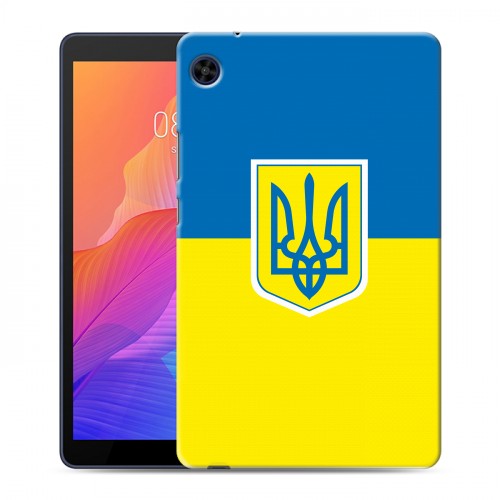Дизайнерский силиконовый чехол для Huawei MatePad T8 Флаг Украины