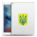 Полупрозрачный дизайнерский пластиковый чехол для Ipad Pro Флаг Украины