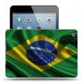 Дизайнерский силиконовый чехол для Ipad Mini флаг Бразилии
