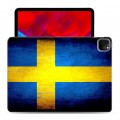 Дизайнерский силиконовый с усиленными углами чехол для Ipad Pro 11 (2020) флаг Швеции