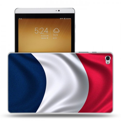 Дизайнерский силиконовый чехол для Huawei MediaPad M2 Флаг Франции